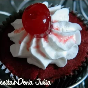 Cupcake veludo vermelho ou red velvet