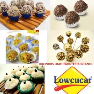 Docinhos light para festa infantil Dicas lowçucar