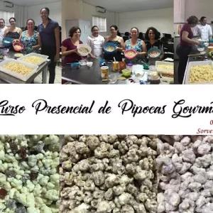 Curso de pipocas gourmet presencial